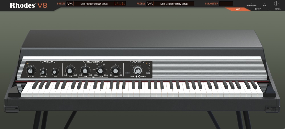 Rhodes V8 [Original Manufacturer]